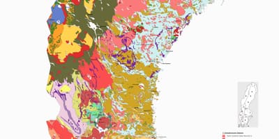 Carte géologique de la carte