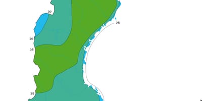 Carte climatique de la Suède